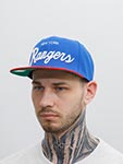 Бейсболка MITCHELL NESS арт. 6HSSSH22086-NYABLUE New York Rangers NHL (синий)